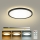 Brilagi - LED zatemnljivo stropno svetilo ULTRA SLIM LED/18W/230V 2700-6500K premera 30 cm črno + daljinski upravljalnik
