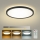 Brilagi - LED zatemnljivo stropno svetilo ULTRA SLIM LED/24W/230V 2700-6500K premera 42 cm črno + daljinski upravljalnik