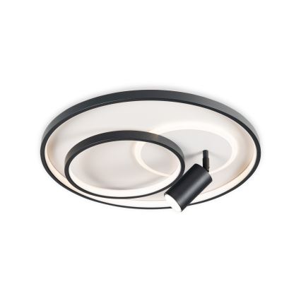 Brilagi - LED zatemnjevalna stropna svetilka UNITY LED/60W/230V + 1xGU10/3W 3000-6000K, premer 50 cm, bela/črna + daljinski upravljalnik