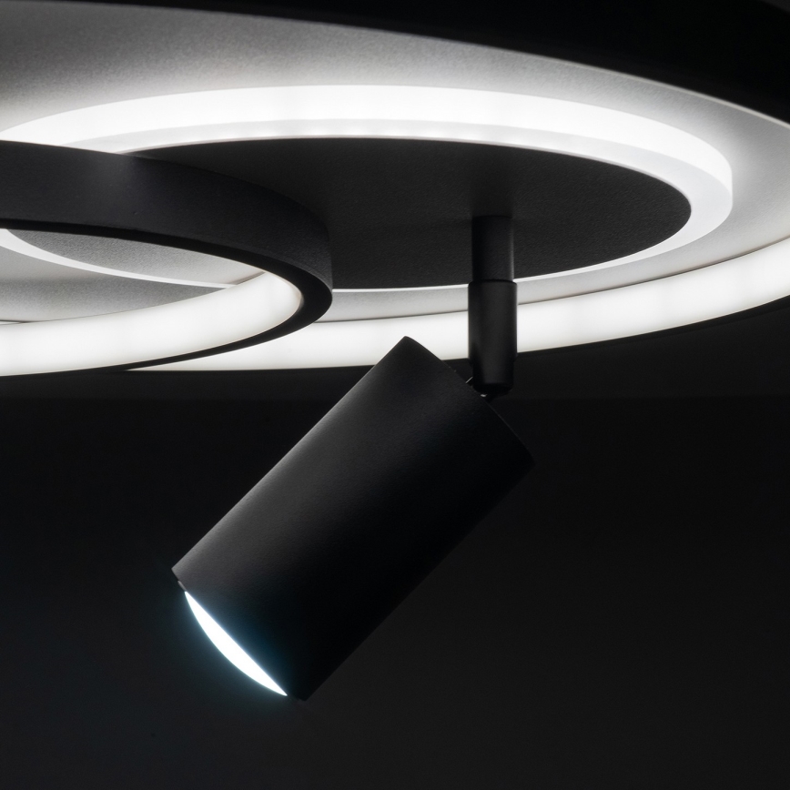 Brilagi - LED zatemnjevalna stropna svetilka UNITY LED/60W/230V + 1xGU10/3W 3000-6000K, premer 50 cm, bela/črna + daljinski upravljalnik