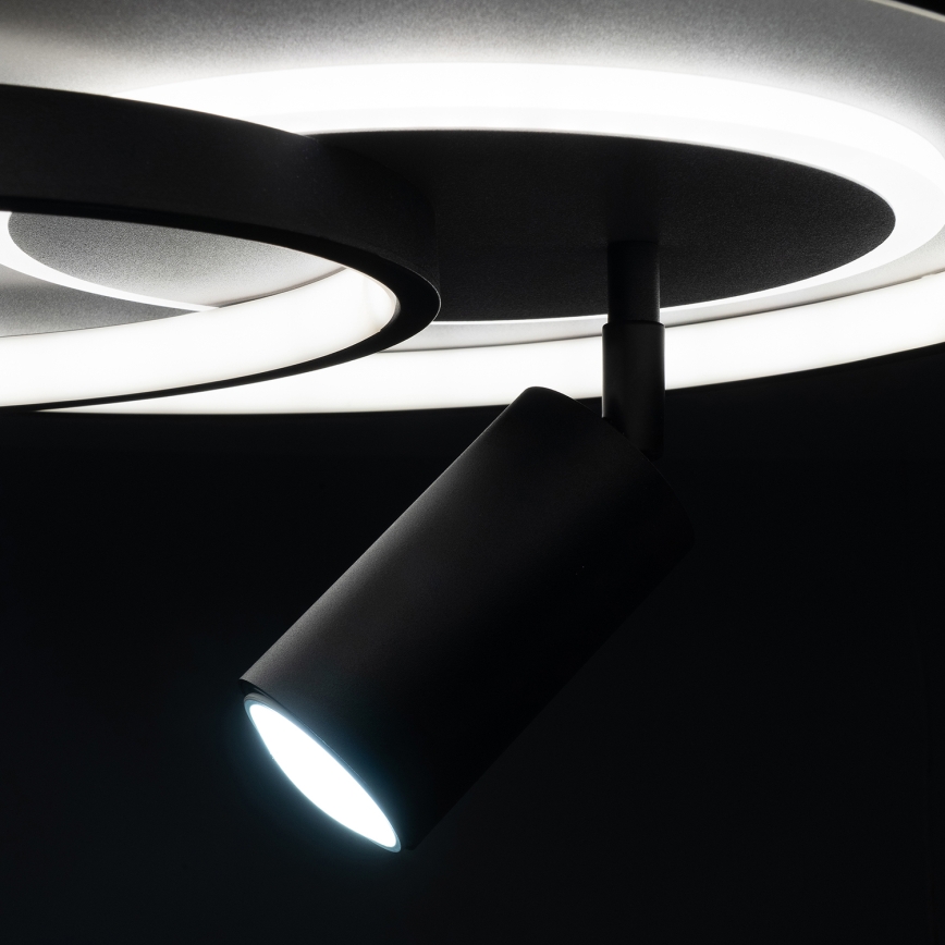 Brilagi - LED zatemnjevalna stropna svetilka UNITY LED/60W/230V + 1xGU10/3W 3000-6000K, premer 50 cm, bela/črna + daljinski upravljalnik