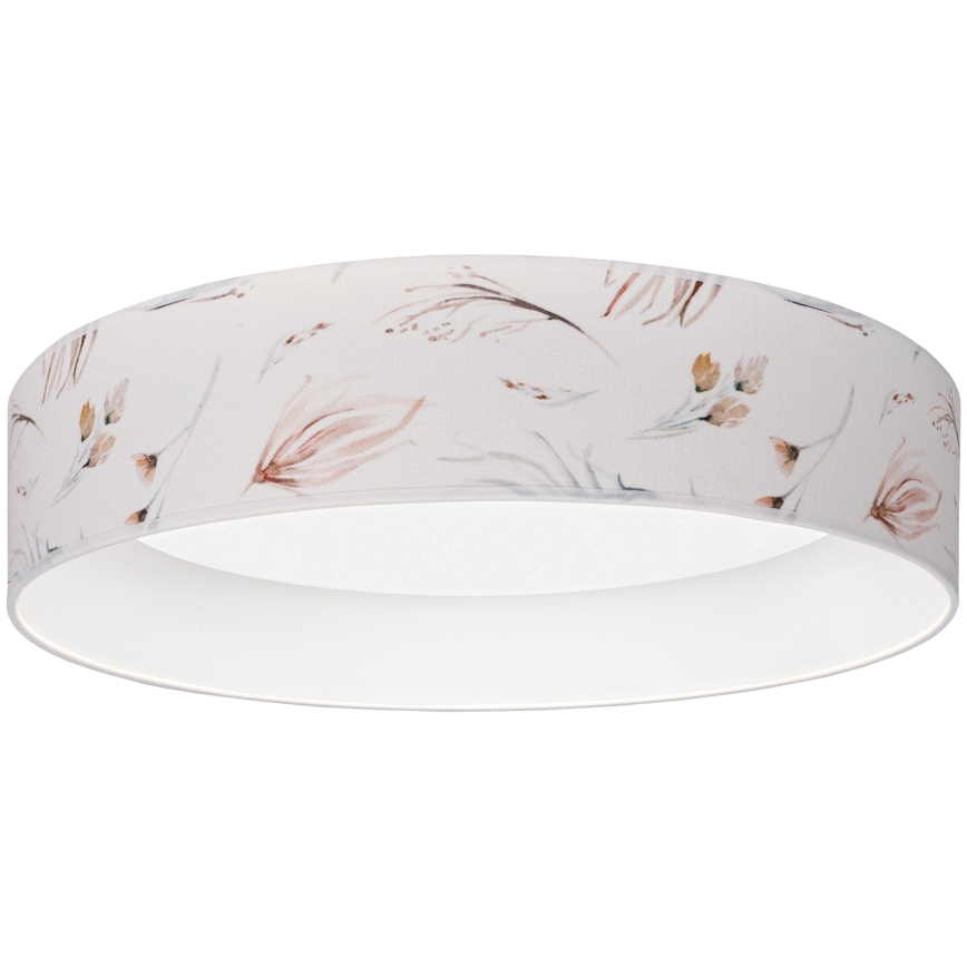 Brilagi - Zatemnljivo LED stropno svetilo VELVET SMARTIX STARS LED/36W/230V 3000-6000K premer 55 cm bela/cvetlični vzorec Wi‑Fi Tuya Beacon + daljinski upravljalnik