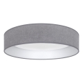 Brilagi - LED zatemnljivo stropno svetilo VELVET SMART VARI LED/36W/230V 3000-6500K premer 55 cm siva + z daljinskim upravljalnikom