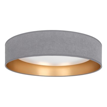 Brilagi - LED zatemnljivo stropno svetilo VELVET SMARTIX LED/24W/230V 3000-6000K Ø 45 cm siva/zlata Wi-Fi Tuya Beacon + daljinski upravljalnik