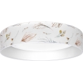Brilagi - LED zatemnljivo stropno svetilo VELVET SMARTIX STARS LED/24W/230V 3000-6000K premer 45 cm bela/cvetlični vzorec Wi-Fi Tuya Beacon + daljinski upravljalnik