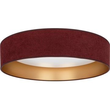 Brilagi - LED zatemnljivo stropno svetilo VELVET SMARTIX STARS LED/24W/230V 3000-6000K premer 45 cm burgundska/zlata Wi-Fi Tuya Beacon + daljinski upravljalnik