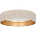 Brilagi - LED zatemnljivo stropno svetilo VELVET SMARTIX STARS LED/36W/230V 3000-6000K premer 55 cm kremna/zlata Wi-Fi Tuya Beacon + z daljinskim upravljalnikom