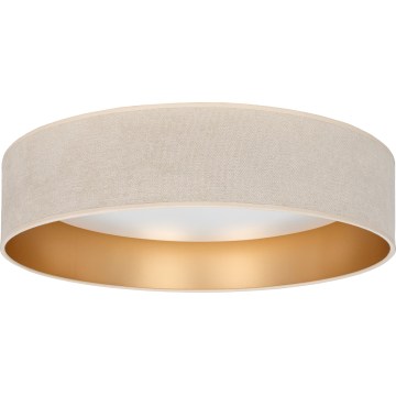 Brilagi - LED zatemnljivo stropno svetilo VELVET SMARTIX STARS LED/36W/230V 3000-6000K premer 55 cm kremna/zlata Wi-Fi Tuya Beacon + z daljinskim upravljalnikom