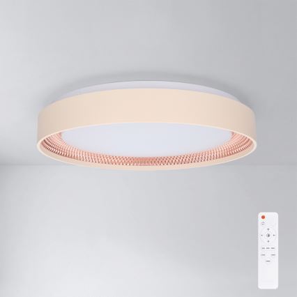 Brilagi - LED zatemnjiva stropna svetilka WALDO LED/48W/230V 3000-6500K premer 40 cm bežna/zlata + daljinski upravljalnik