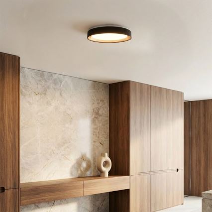 Brilagi - LED zatemnljivo stropno svetilo WALDO LED/48W/230V 3000-6500K Ø 40 cm črna/zlata + daljinski upravljalnik