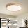Brilagi - LED zatemnljivo stropno svetilo WOODLINE LED/72W/230V 3000-6000K hrast, premer 60 cm + daljinski upravljalnik