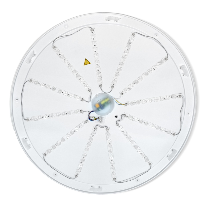 Brilagi - Zatemnjevalna LED stropna svetilka ALSON LED/72W/230V 3000-6500K hrast, premer 78 cm + daljinski upravljalnik