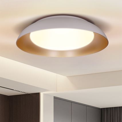 Brilagi - LED zatemnljivo stropno svetilo ALVA LED/48W/230V 3000-6500K premer 51 cm bela + daljinski upravljalnik