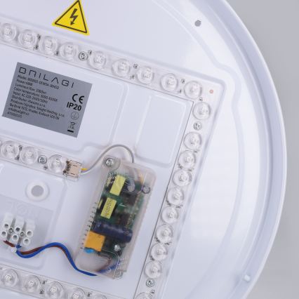 Brilagi - LED zatemnljivo stropno svetilo ALVA LED/48W/230V 3000-6500K premer 51 cm bela + daljinski upravljalnik