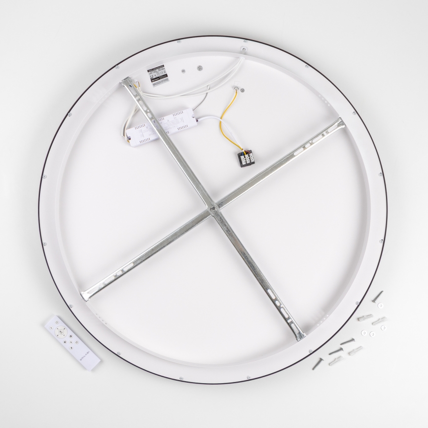 Brilagi - LED stropna svetilka FALCON II, z možnostjo zatemnitve, LED/108W/230V 3000-6500K, premer 80 cm, črna + daljinski upravljalnik