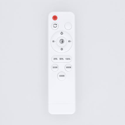 Brilagi - Zatemnjiva LED stropna svetilka FANCIA LED/48W/230V 3000-6500K premer 39 cm antracit + daljinski upravljalnik