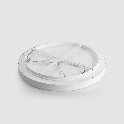 Brilagi - LED stropna svetilka z zatemnjevanjem GLASS POOL DOUBLE LED/60W/230V 3000-6000K 50 cm bela + daljinski upravljalnik