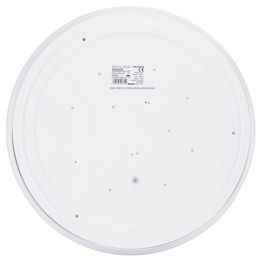 Brilagi - LED zatemnljivo stropno svetilo MILKY WAY LED/24W/230V 3000-6500K premer 38 cm + daljinski upravljalnik