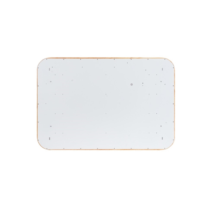 Brilagi - Zatemnjiva stropna LED svetilka MOLINA SQUARE LED/54W/230V 3000-6000K hrast 60x40 cm + daljinski upravljalnik