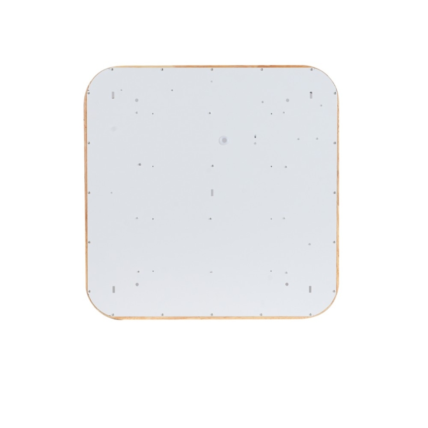 Brilagi - Zatemnjevalna LED stropna svetilka MOLINA SQUARE LED/80W/230V 3000-6000K hrast 60x60 cm + daljinski upravljalnik