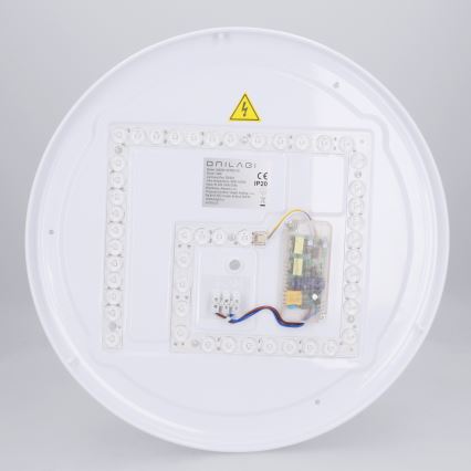 Brilagi - zatemnjivo LED stropno svetilo NAOMI LED/48W/230V 3000-6500K premer 39 cm črna + daljinski upravljalnik