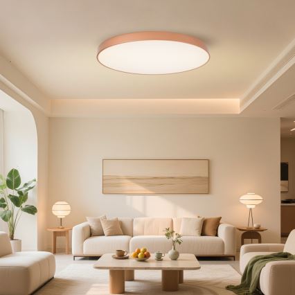 BRILAGI - Zatemnjiva LED stropna svetilka POOL SMART LED/128W/230V 100 cm 3000-6000K Wi-Fi Tuya bronasta + daljinski upravljalnik