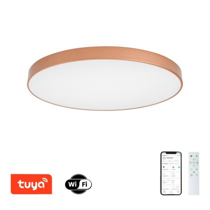 BRILAGI - Zatemnjiva LED stropna svetilka POOL SMART LED/128W/230V 100 cm 3000-6000K Wi-Fi Tuya bronasta + daljinski upravljalnik