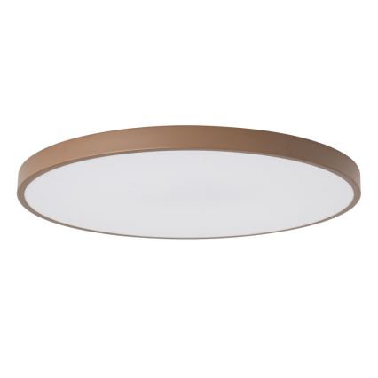 Brilagi - LED svetilka z nastavljivo svetlostjo POOL SMART LED/128W/230V, premer 100 cm, 3000-6000K, Wi-Fi Tuya + daljinski upravljalnik, rjava