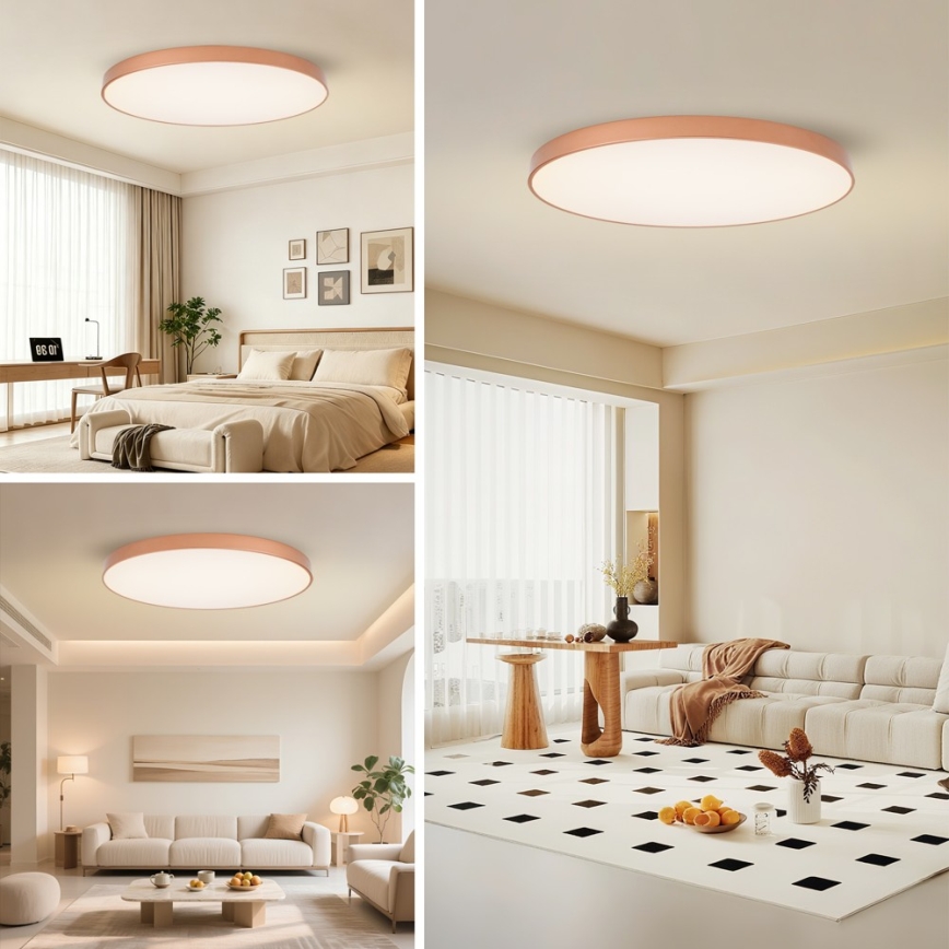 BRILAGI - LED zatemnljivo stropno svetilo POOL SMART LED/180W/230V 3000-6000K 120 cm bronasta Wi-Fi Tuya + daljinski upravljalnik