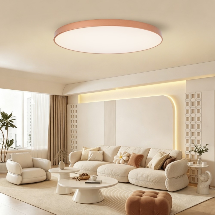 BRILAGI - LED zatemnljivo stropno svetilo POOL SMART LED/180W/230V 3000-6000K 120 cm bronasta Wi-Fi Tuya + daljinski upravljalnik