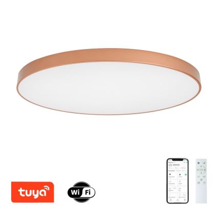 BRILAGI - LED zatemnljivo stropno svetilo POOL SMART LED/180W/230V 3000-6000K 120 cm bronasta Wi-Fi Tuya + daljinski upravljalnik
