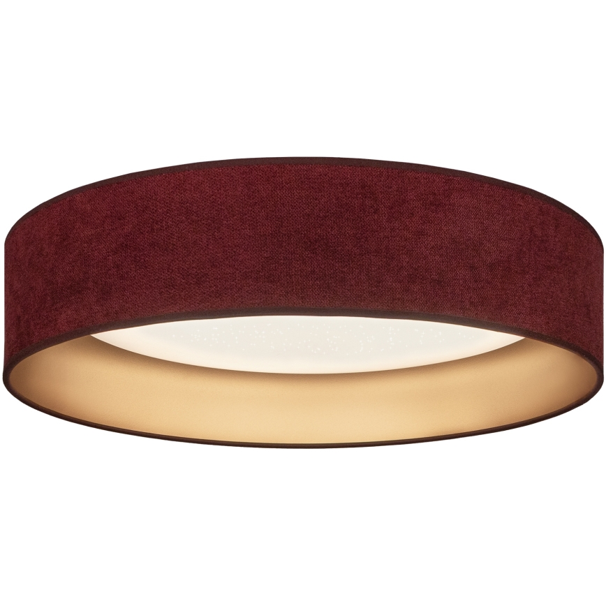 Brilagi - LED zatemnjivo stropno svetilo VELVET SMARTIX STARS LED/36W/230V 3000-6000K premer 55 cm bordo/zlata Wi-Fi Tuya Beacon + daljinski upravljalnik