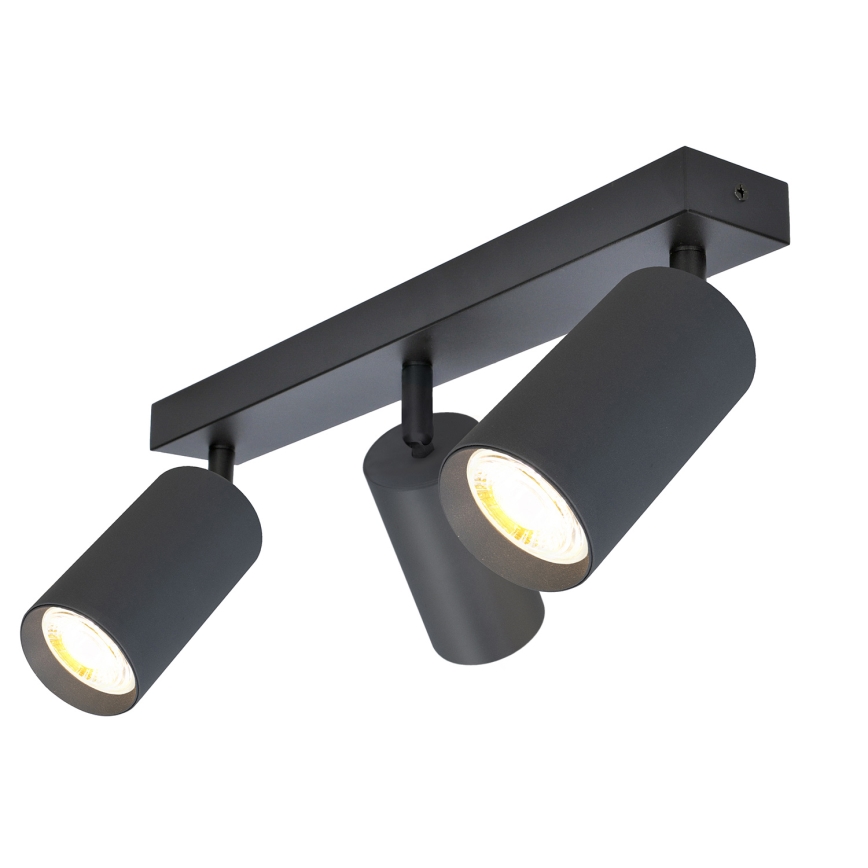 Brilagi - LED RGBW zatemnjiva točkovna svetilka SELE 3xGU10/4,8W/230V 3000K antracit + daljinski upravljalnik