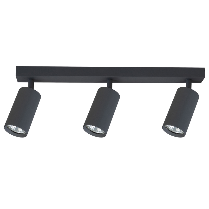 Brilagi - LED RGBW zatemnljivo točkovno svetilo SELE 3xGU10/6,5W/230V 2700-6500K antracit