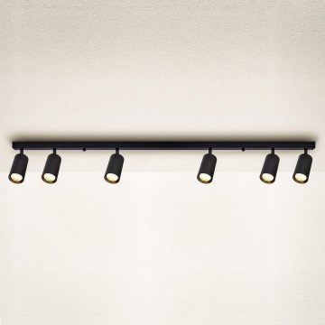 Brilagi - LED zatemnljivo točkovno svetilo SELE 6xGU10/6,5W/230V 2700-6500K črna