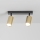 Brilagi - LED zatemnljivo vgradno reflektorsko svetilo SELE GOLDEN 2xGU10/6,5W/230V 2700-6500K črna/zlata