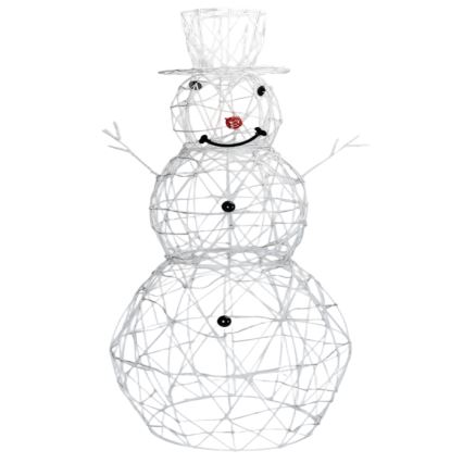 Brilagi - LED zunanja božična dekoracija 3,6W/31/230V 2700K 120 cm IP44 snežak