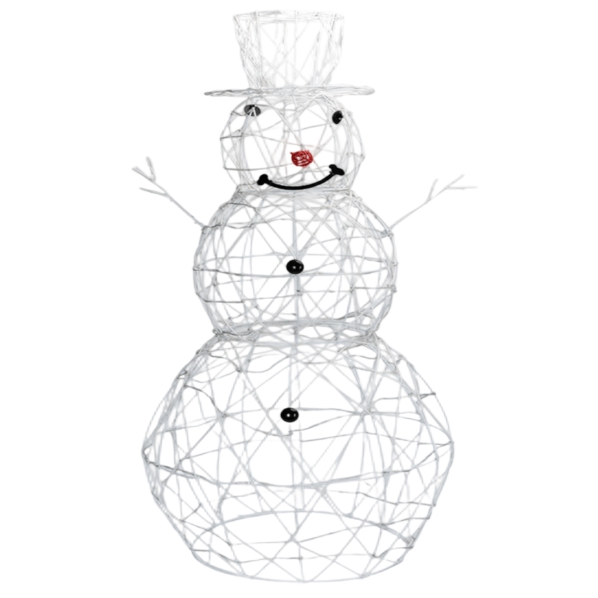 Brilagi - LED zunanja božična dekoracija 3,6W/31/230V 2700K 120 cm IP44 snežak