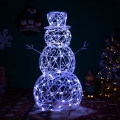 Brilagi - LED zunanja božična dekoracija 3,6W/31/230V 6500K 120 cm IP44 snežak