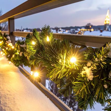 Brilagi - LED zunanja božična dekoracija GIRLANDA 80xLED/230V 500 cm IP44