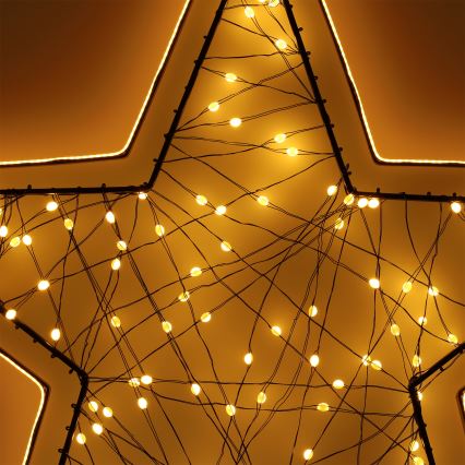 Brilagi - LED zunanja božična dekoracija LED/2,6W/230V IP44 47x45 cm zvezda