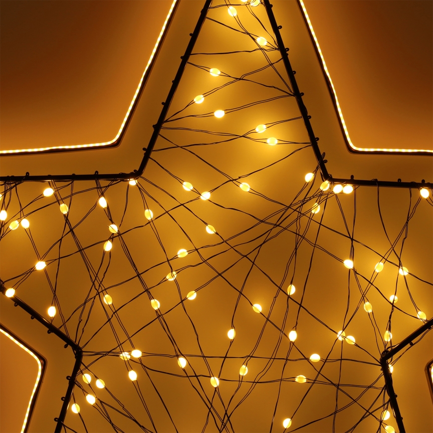 Brilagi - LED zunanja božična dekoracija LED/2,6W/230V IP44 47x45 cm zvezda