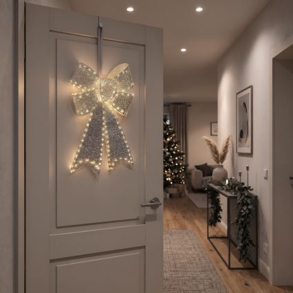 BRILAGI - LED Zunanja božična dekoracija LED/3,3W/230V IP44 srebrna pentlja