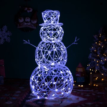 Brilagi - LED zunanja božična dekoracija LED/3,6W/31/230V 6500K 90 cm IP44 snežak
