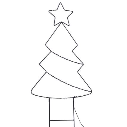 Brilagi - LED zunanja božična dekoracija LED/3xAA IP44 68x29 cm božično drevo