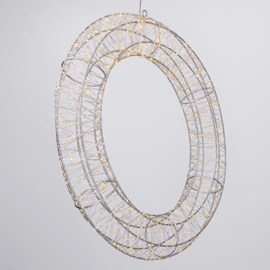 Brilagi - LED zunanja božična dekoracija, LED/6W/230V, IP44, venec 50 cm