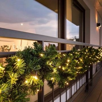 Brilagi - LED zunanja božična girlanda, 112 LED/230 V, 700 cm, IP44