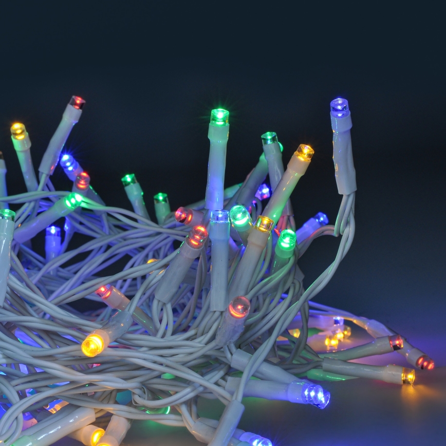 Brilagi - LED Zunanja božična veriga 120xLED/8 funkcij/3xAA 9,5m IP44 multicolor + Daljinski upravljalnik