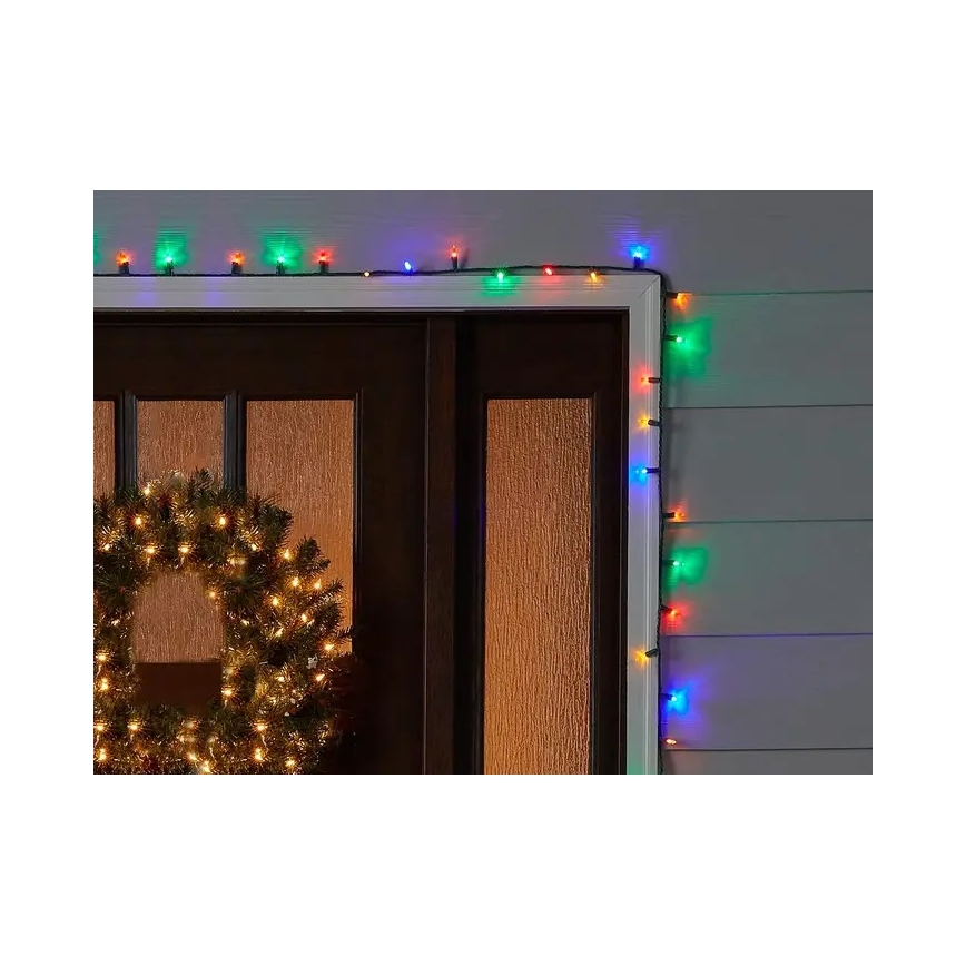 Brilagi - LED Zunanja božična veriga 200xLED/2 funkciji 25m IP44 multicolor