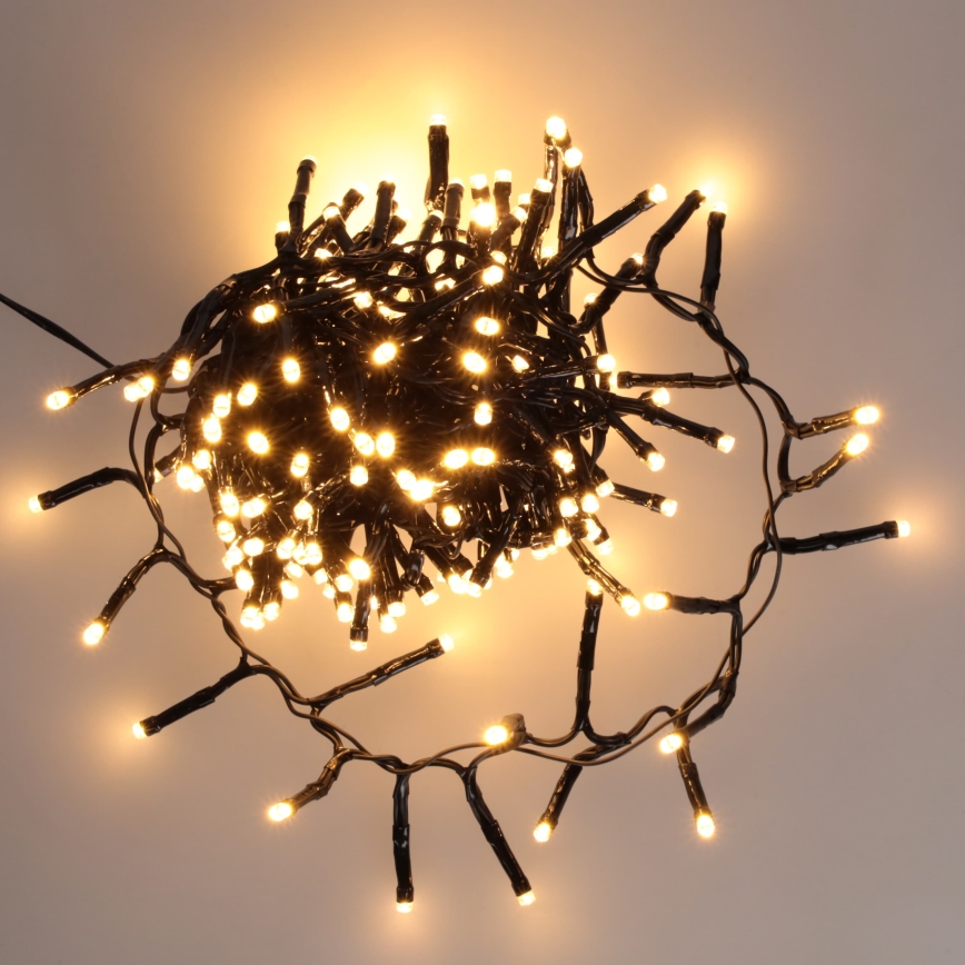 BRILAGI - LED zunanja božična veriga 200xLED 9m IP44 topla bela
